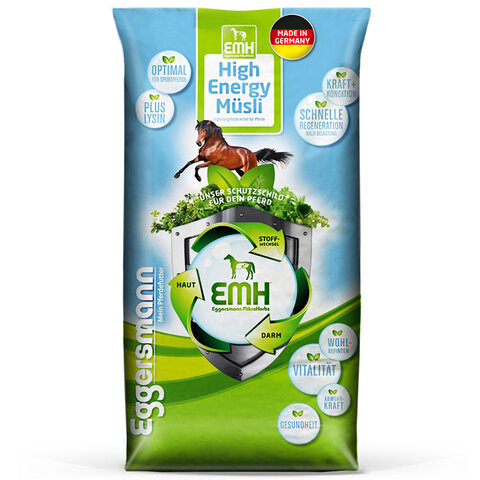 EMH High Energy Musli wysokoenergetyczne musli dla koni sportowych 20kg