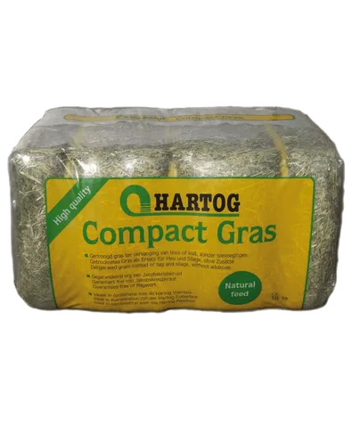 Hartog Compact Grass - Suszona trawa w kostkach 18 kg